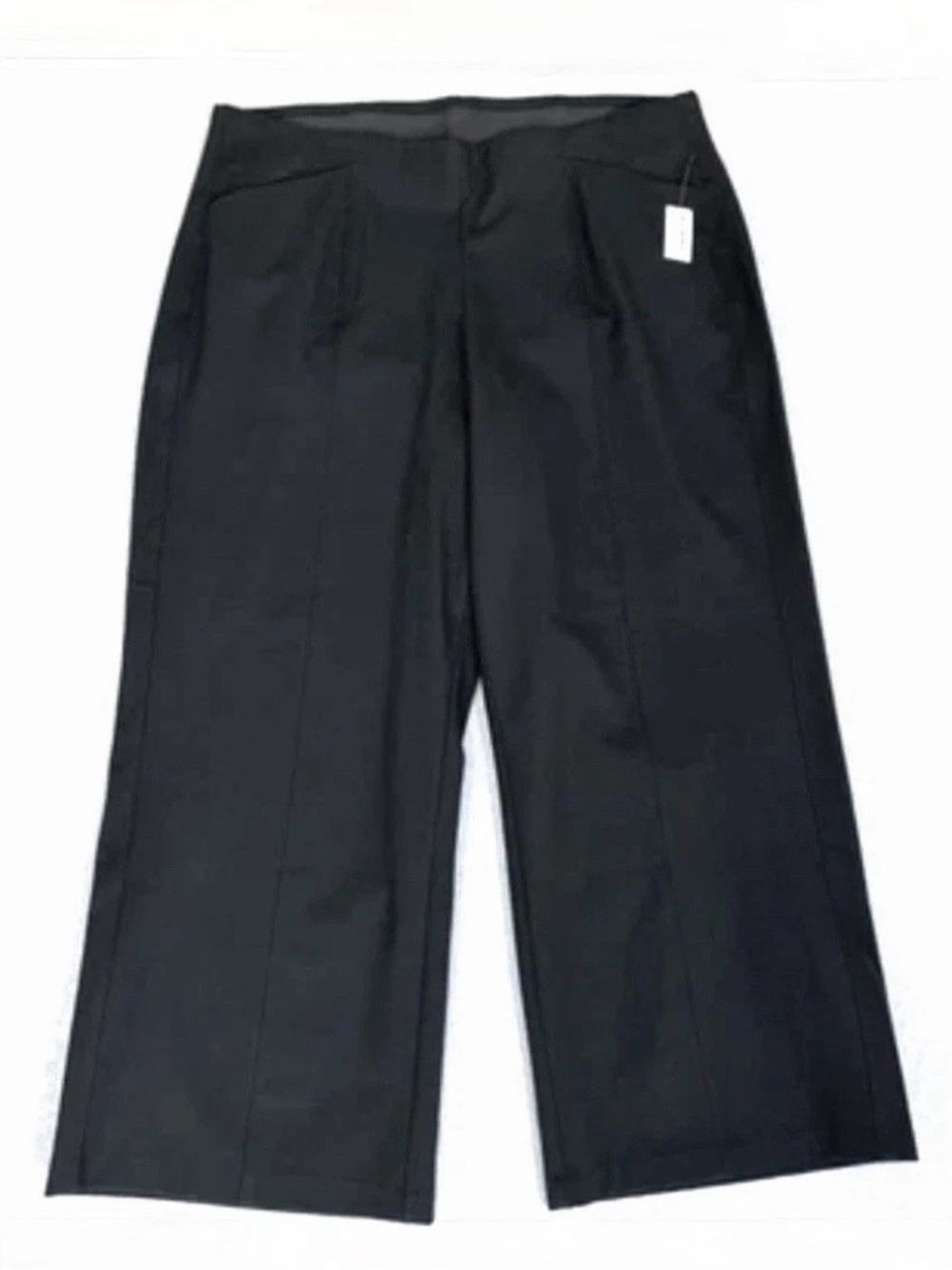 Old Navy Women’s Black Wide Leg Pixie Pants Size XXL Pull On Business Casual NWT